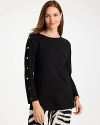 Ponte Cotton Button Tunic
