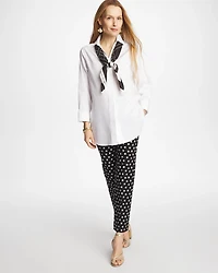 No Iron™ Stretch Splitneck Tunic