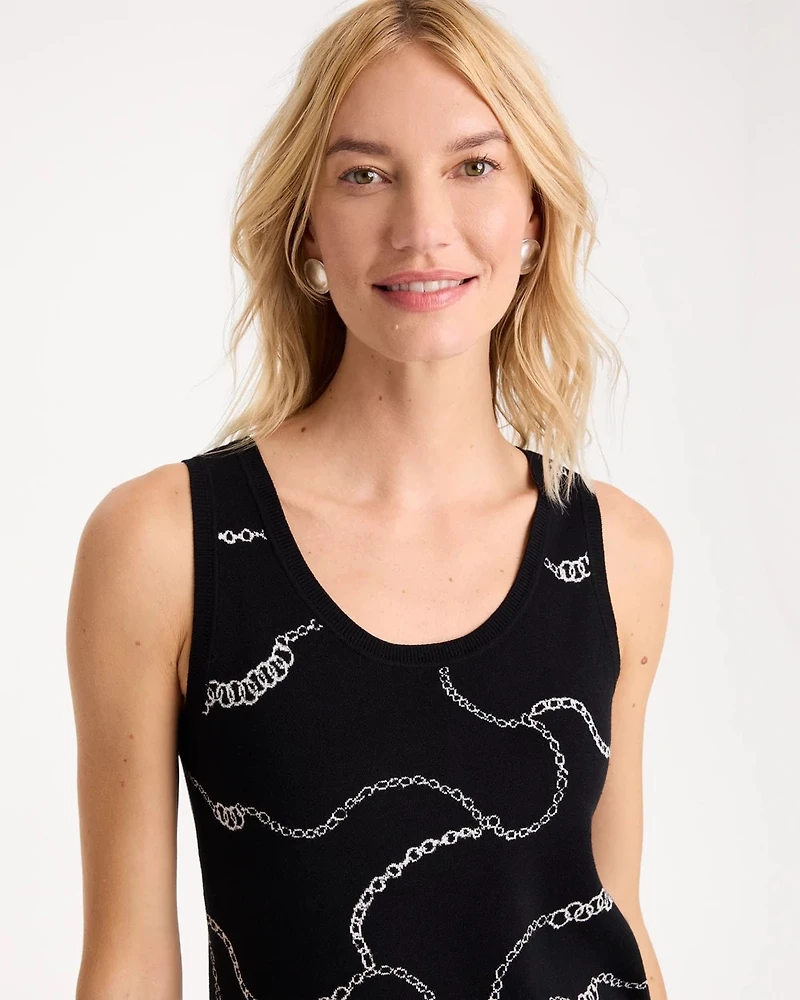 Ella Gilded Scoopneck Tank