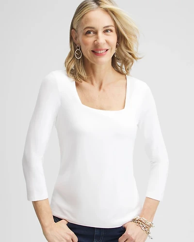 Touch of Cool™ Square Neck Tee