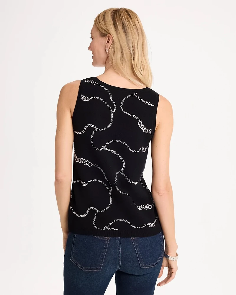 Ella Gilded Scoopneck Tank