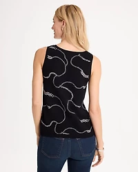 Ella Gilded Scoopneck Tank