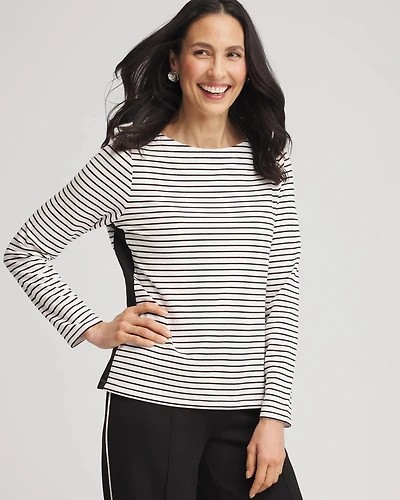 Zenergy® Block Stripe Pullover