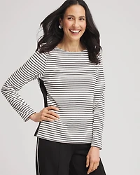 Zenergy® Block Stripe Pullover