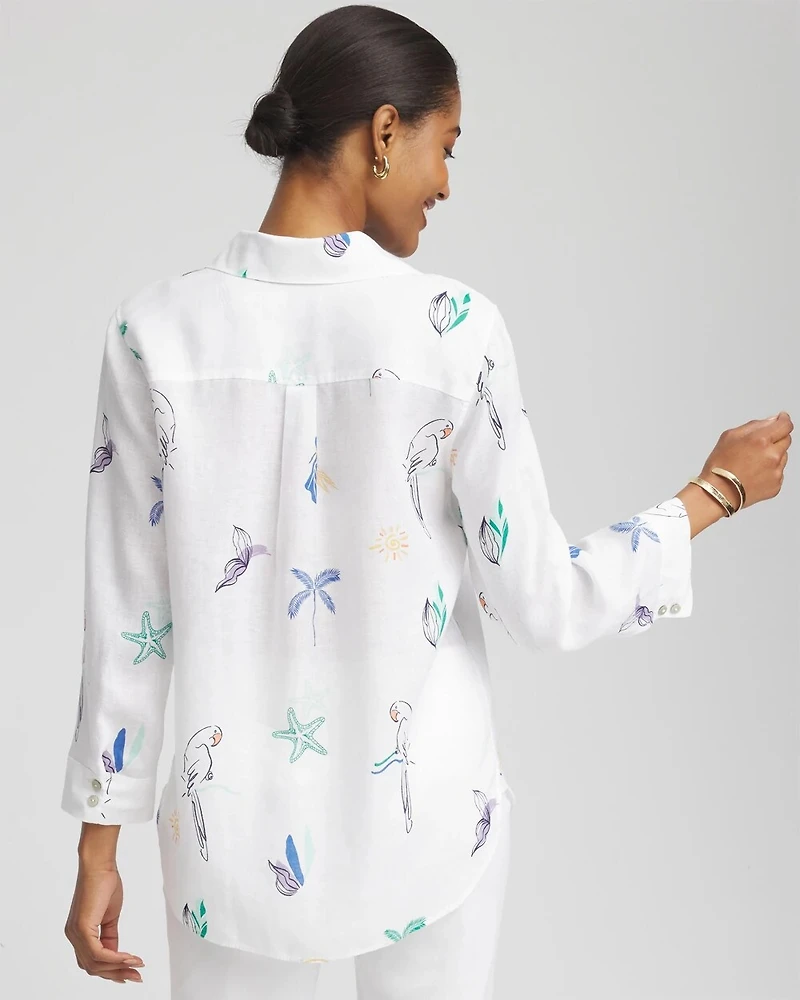 No Iron™ Island Linen Shirt