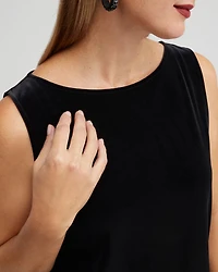 Travelers™ Velvet Side-Slit Tank