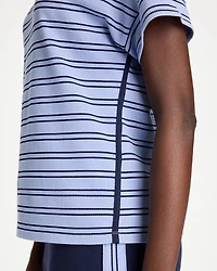 Zenergy® Textured Knit Jacquard Top