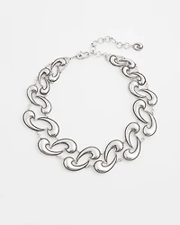 Modern Waves Collar Necklace