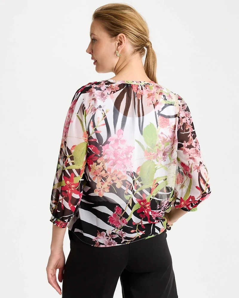 Georgette Lightweight Printed Blouse