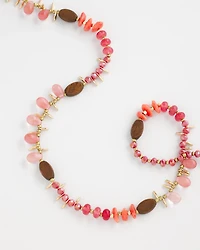 Beaded Single Strand Necklace