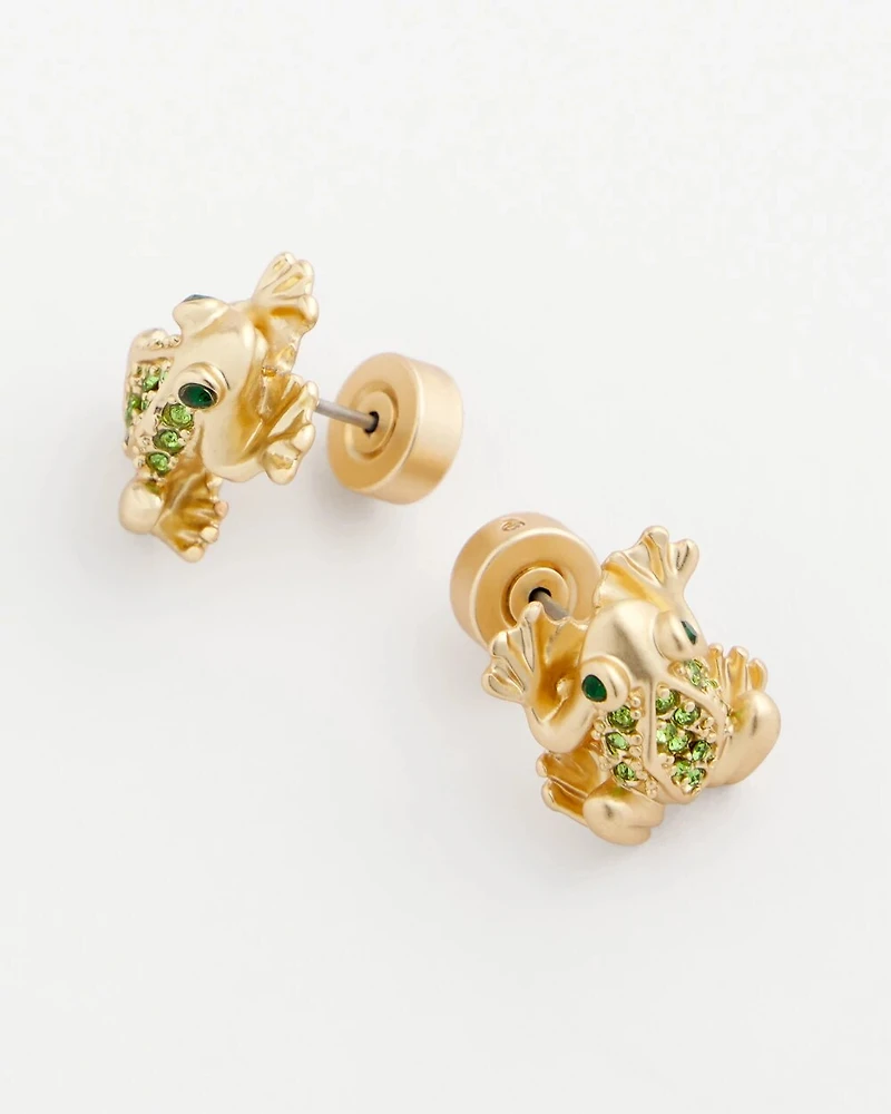 Frog Stud Earrings