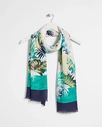 Printed Oblong Scarf