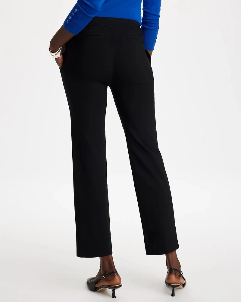 Brigitte™ Tab Straight Ankle Pants