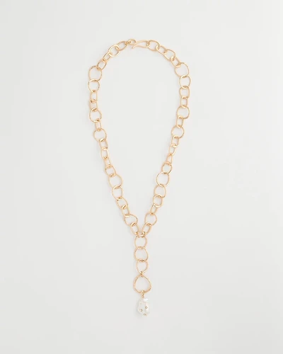 Pearl Y-Necklace