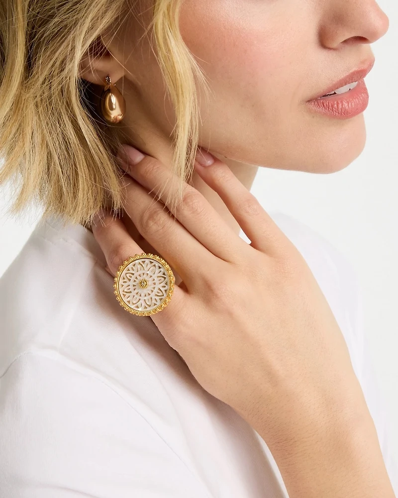 Pearlescent Stretch Ring