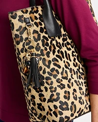 Animal Print Bag Charm