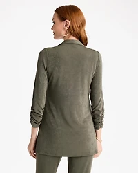 Travelers™ Collection Ruched Elbow Sleeve Jacket