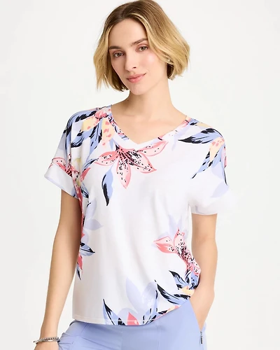 Zenergy® Lily Drop Shoulder Tee