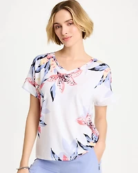 Zenergy® Lily Drop Shoulder Tee
