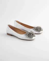 Omega Beaded Ballet Flats