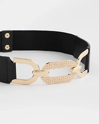 Embellished Stretch Trouser Belt