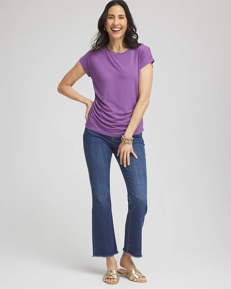 Cap Sleeve Dolman Tee