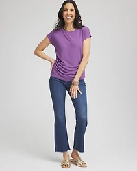 Cap Sleeve Dolman Tee