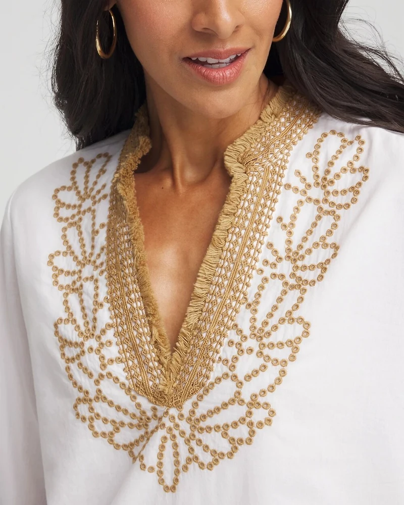 Embroidered Kurta Dress