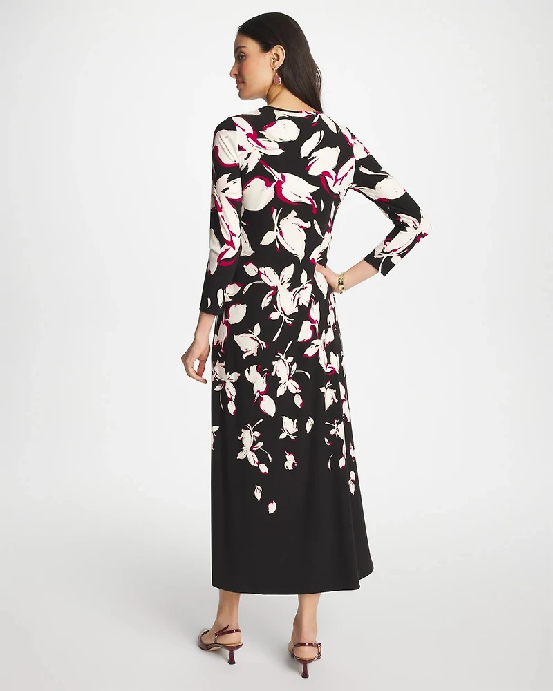 Column Knit Maxi Dress