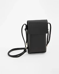 Leather Cross Body Phone Holder Bag