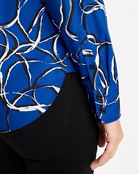 No Iron™ Stretch Printed Shirt