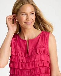 Sea Island Tiered Sleeveless Tank