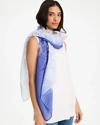 Ombre Burnout Oblong Scarf