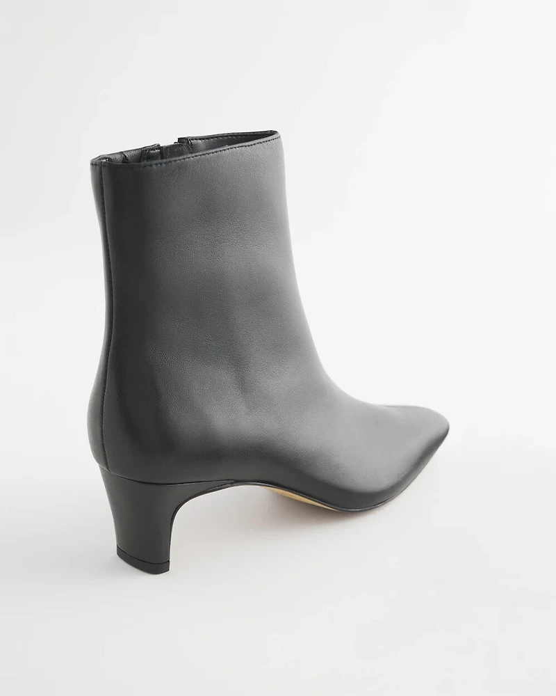 Skinny Heel Ankle Boot