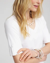 Everyday V-Neck Pima Tee