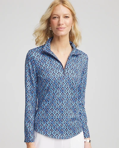 Zenergy® Geo UPF Half-Zip Pullover