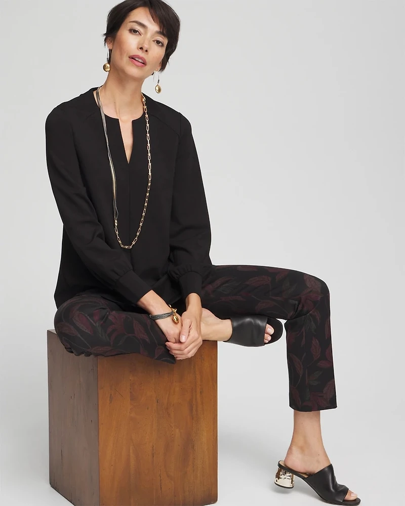 Ponte Notch Neck Tunic