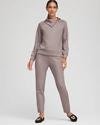 Zenergy® Sparkle Scuba Tapered Ankle Pants