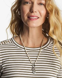 Short Double Strand Pendant