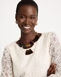 Chico's Originals Statement Bib Necklace