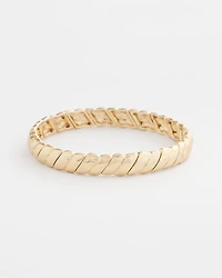 Thin Twist Stretch Bracelet