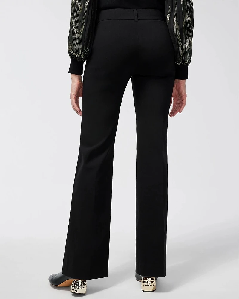Trapunto Wide Leg Pants