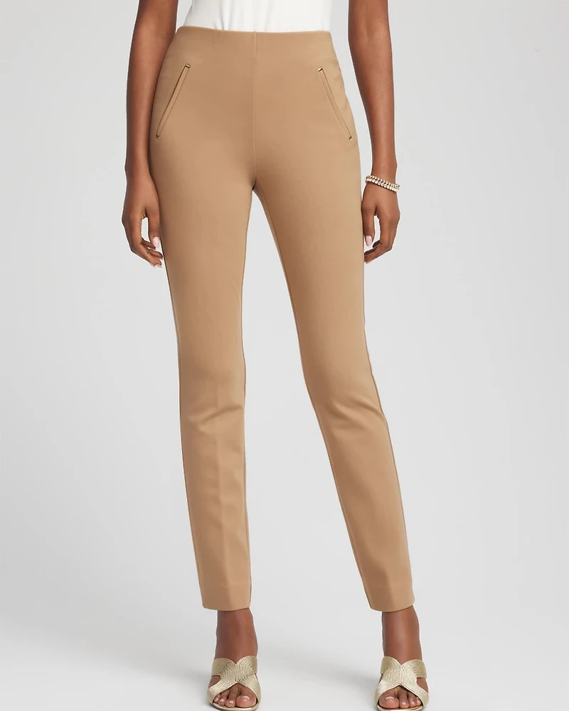 Juliet Slim Trim Detail Ankle Pants