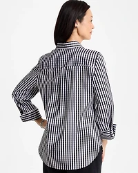 No Iron Stretch Gingham Shirt
