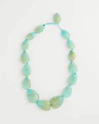 Ocean Resin Beaded Necklace
