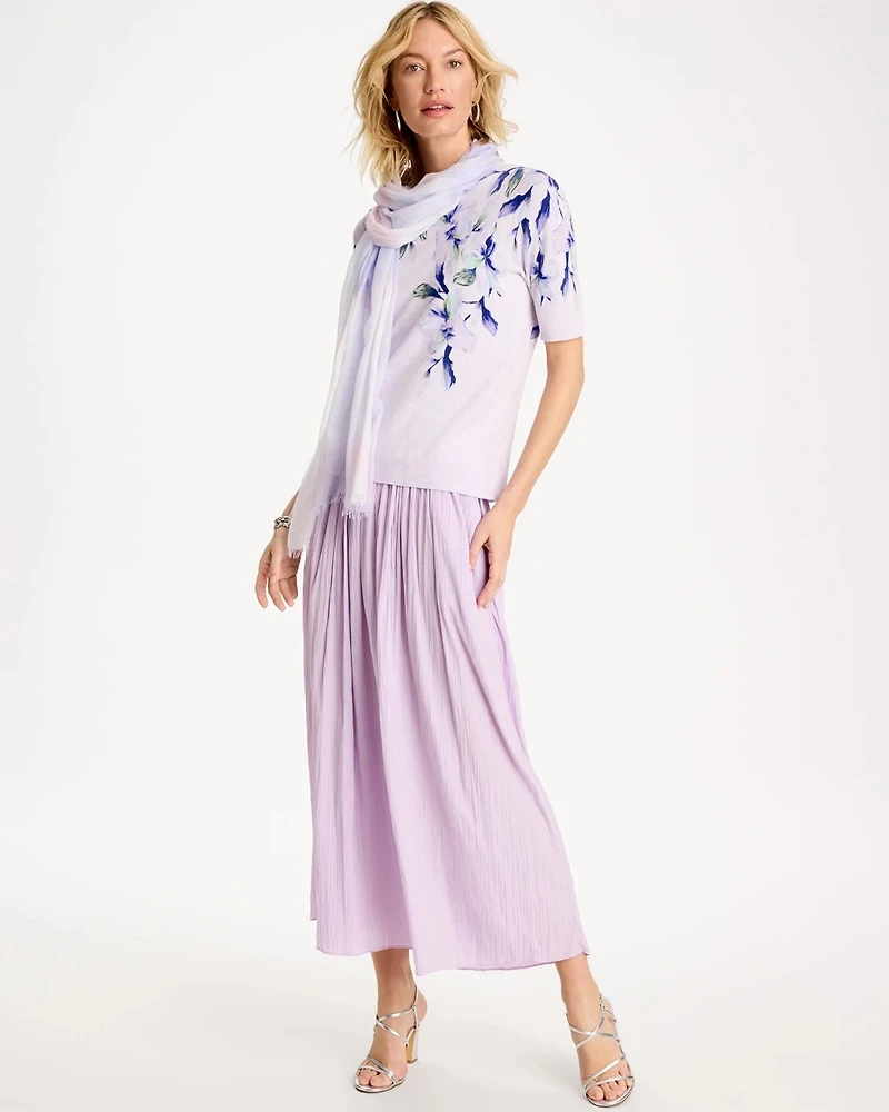 Sea Island Pull-On Maxi Skirt