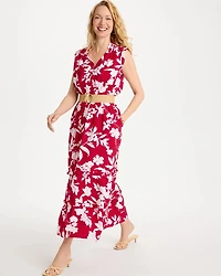 Smocked Floral Maxi Dress