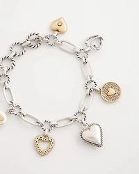 Heart Charm Bracelet