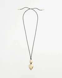 Ash Gold Teardrop Pendant