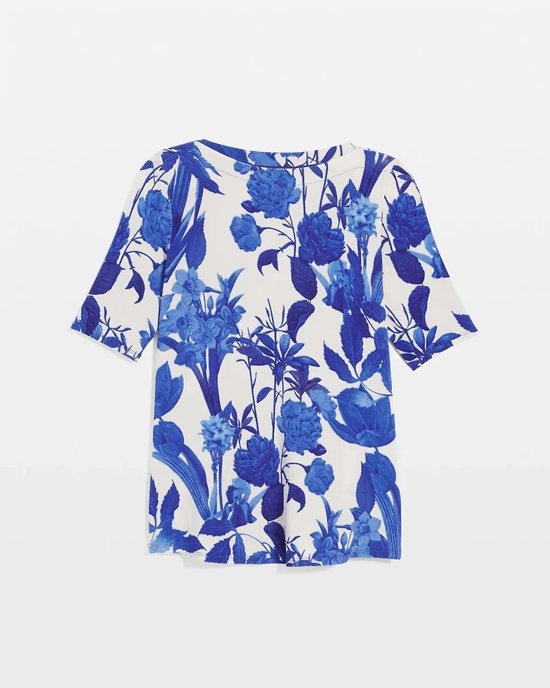 Travelers™ Wildflower Elbow-Sleeved Top